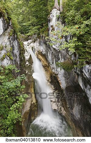 "Tatzelwurm Waterfall, upper level, Oberaudorf, Mangfall Mountains, Upper Bavaria, Bavaria, Germany, Europe" View Large Photo Image Stock Image - "Tatzelwurm Waterfall, upper level, Oberaudorf, Mangfall Mountains, Upper Bavaria, Bavaria, Germany, Europe". Fotosearch