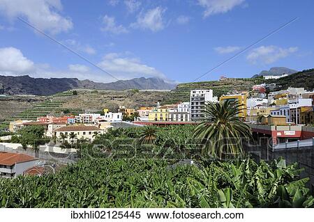 Stock Photography - "Tazacorte, La Palma, Canary Islands, Spain, Europe, PublicGround, Europe". Fotosearch