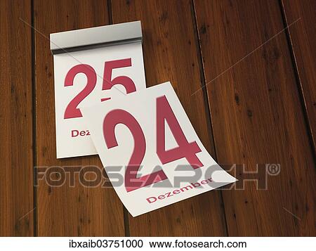 Tear-off calendar with 24th and 25th of december View Large Photo Image Stock Image - Tear-off calendar with 24th and 25th of december. Fotosearch