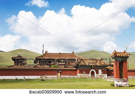 "Temple entrance to the Amarbayasgalant Monastery, Selenge Aimag, Mongolia, Asia" View Large Photo Image Stock Image - "Temple entrance to the Amarbayasgalant Monastery, Selenge Aimag, Mongolia, Asia". Fotosearch