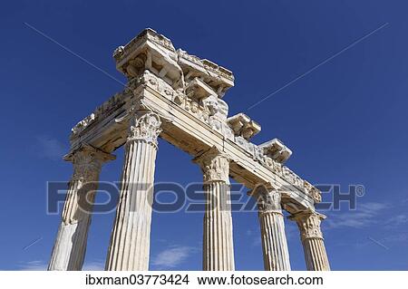 "Temple of Apollo, ancient city of Side, Pamphylia, Antalya Province, Turkey, Asia" View Large Photo Image Picture - "Temple of Apollo, ancient city of Side, Pamphylia, Antalya Province, Turkey, Asia". Fotosearch