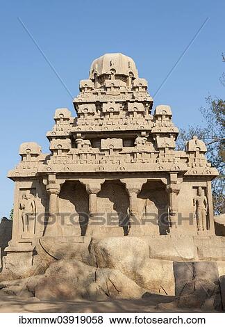 "Temple, Pancha Rathas, Mahabalipuram, Tamil Nadu, Kanchipuram, India, Asia" View Large Photo Image Stock Photo - "Temple, Pancha Rathas, Mahabalipuram, Tamil Nadu, Kanchipuram, India, Asia". Fotosearch