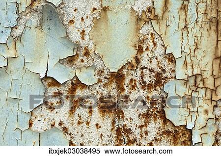 "Texture, metal with flaking paint, rust" View Large Photo Image Stock Photography - "Texture, metal with flaking paint, rust". Fotosearch