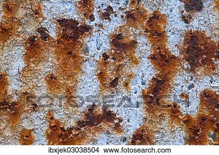 "Texture, metal with paint, rust" View Large Photo Image Picture - "Texture, metal with paint, rust". Fotosearch