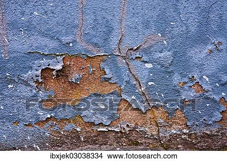 "Texture, plastered wall, peeling paint" View Large Photo Image Picture - "Texture, plastered wall, peeling paint". Fotosearch