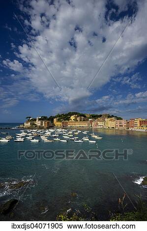 "The bay of Baia del Silenzio, Sestri Levante, Province of Genoa, Liguria, Italy, Europe" View Large Photo Image Stock Photography - "The bay of Baia del Silenzio, Sestri Levante, Province of Genoa, Liguria, Italy, Europe". Fotosearch