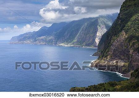 "The cliff coast near Seixal, S. Vicente, Seixal, Madeira, Portugal, Europe" View Large Photo Image Stock Image - "The cliff coast near Seixal, S. Vicente, Seixal, Madeira, Portugal, Europe". Fotosearch