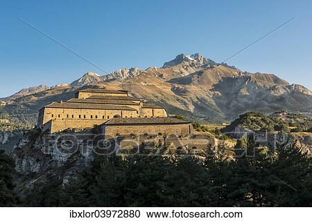"The Fort Victor Emmanuel at dawn, Aussois, Rhone-Alpes, France, Europe" View Large Photo Image Stock Image - "The Fort Victor Emmanuel at dawn, Aussois, Rhone-Alpes, France, Europe". Fotosearch