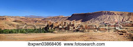 "The Glaoui Kasbah's in the Ounilla valley surrounded by the hammada stone desert in the foothills of the Altas mountains, Tamedaght, Morocco, Africa" View Large Photo Image Stock Photograph - "The Glaoui Kasbah's in the Ounilla valley surrounded by the hammada stone desert in the foothills of the Altas mountains, Tamedaght, Morocco, Africa". Fotosearch
