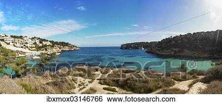 "The hidden beach of Portals Vells, Three Finger Bay, Cala Portals Vells, Cala Mago, Cala Portals Vells, Portals Vells, Calvia, Majorca, Balearic Islands, Spain, Europe" View Large Photo Image Stock Photograph - "The hidden beach of Portals Vells, Three Finger Bay, Cala Portals Vells, Cala Mago, Cala Portals Vells, Portals Vells, Calvia, Majorca, Balearic Islands, Spain, Europe". Fotosearch