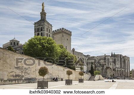 "The historic papal palace, Avignon, Departement Vaucluse, Provence-Alpes-Cote d’Azur, France, Europe" View Large Photo Image Stock Image - "The historic papal palace, Avignon, Departement Vaucluse, Provence-Alpes-Cote d’Azur, France, Europe". Fotosearch