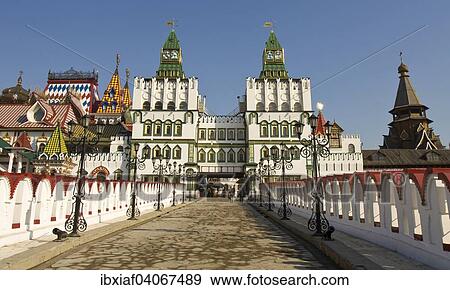 "The Izmaylovo Kremlin, a cultural and entertainment centre, Izmaylovo, Moscow, Russia, Europe" View Large Photo Image Stock Photo - "The Izmaylovo Kremlin, a cultural and entertainment centre, Izmaylovo, Moscow, Russia, Europe". Fotosearch