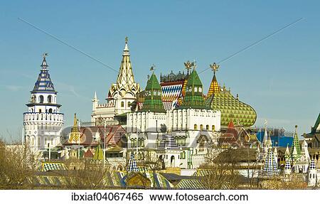 "The Izmaylovo Kremlin, a cultural and entertainment centre, Izmaylovo, Moscow, Russia, Europe" View Large Photo Image Stock Photography - "The Izmaylovo Kremlin, a cultural and entertainment centre, Izmaylovo, Moscow, Russia, Europe". Fotosearch