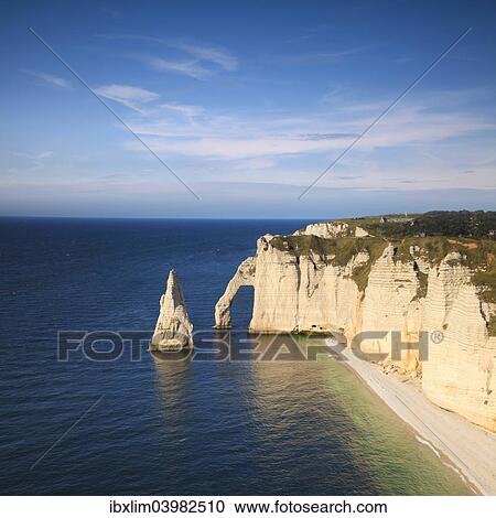 "The Needle and the Aval Arch, Etretat, Normandy, France, Europe" View Large Photo Image Stock Image - "The Needle and the Aval Arch, Etretat, Normandy, France, Europe". Fotosearch
