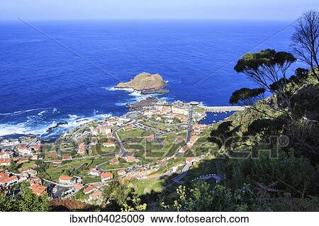 "The north coast of Madeira Island, Porto Maniz, Madeira, Portugal, Europe" View Large Photo Image Stock Photo - "The north coast of Madeira Island, Porto Maniz, Madeira, Portugal, Europe". Fotosearch