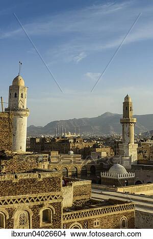 "The old city of Sana'a, UNESCO World Heritage Site, Sana'a, Yemen, Asia" View Large Photo Image Picture - "The old city of Sana'a, UNESCO World Heritage Site, Sana'a, Yemen, Asia". Fotosearch