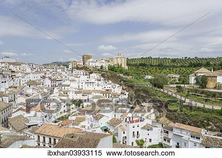 "The old town, partly built into rocks, Setenil de las Bodegas, Andalucia, Spain, Europe" View Large Photo Image Stock Photography - "The old town, partly built into rocks, Setenil de las Bodegas, Andalucia, Spain, Europe". Fotosearch