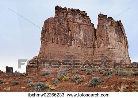 "The """"Organ"""", red sandstone rock formations, Arches National Park, Moab, Utah, USA" View Large Photo Image Stock Image - "The """"Organ"""", red sandstone rock formations, Arches National Park, Moab, Utah, USA". Fotosearch