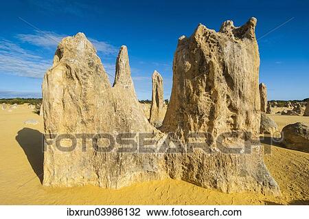 "The Pinnacles limestone formations, Nambung National Park, Western Australia" View Large Photo Image Stock Image - "The Pinnacles limestone formations, Nambung National Park, Western Australia". Fotosearch