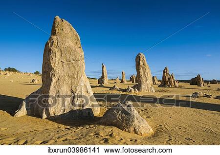 "The Pinnacles limestone formations, Nambung National Park, Western Australia" View Large Photo Image Stock Image - "The Pinnacles limestone formations, Nambung National Park, Western Australia". Fotosearch
