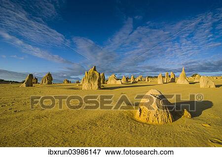"The Pinnacles limestone formations, Nambung National Park, Western Australia" View Large Photo Image Stock Photo - "The Pinnacles limestone formations, Nambung National Park, Western Australia". Fotosearch