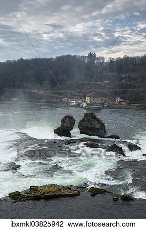 "The Rhine Falls near Schaffhausen, Canton of Schaffhausen, Switzerland, Europe" View Large Photo Image Stock Image - "The Rhine Falls near Schaffhausen, Canton of Schaffhausen, Switzerland, Europe". Fotosearch