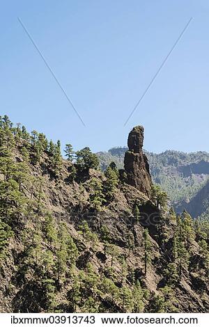 "The Roque Idafe rock, Caldera de Taburiente National Park, La Palma, Canary Islands, Spain, Europe" View Large Photo Image Stock Image - "The Roque Idafe rock, Caldera de Taburiente National Park, La Palma, Canary Islands, Spain, Europe". Fotosearch