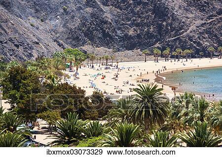 "The sandy beach of Playa de las Teresitas, San Andres, La Montanita, Tenerife, Canary Islands, Spain, Europe" View Large Photo Image Stock Photo - "The sandy beach of Playa de las Teresitas, San Andres, La Montanita, Tenerife, Canary Islands, Spain, Europe". Fotosearch