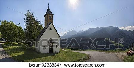 "The small Chapel of St. Anton near St. Peter on the Bergbauernweg trail, Villnoesstal valley, province of Bolzano-Bozen, Italy, Europe" View Large Photo Image Stock Photo - "The small Chapel of St. Anton near St. Peter on the Bergbauernweg trail, Villnoesstal valley, province of Bolzano-Bozen, Italy, Europe". Fotosearch