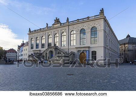 "The Transport Museum on Neumarkt square at dusk, historic centre, Dresden, Saxony, Germany, Europe" View Large Photo Image Stock Photograph - "The Transport Museum on Neumarkt square at dusk, historic centre, Dresden, Saxony, Germany, Europe". Fotosearch