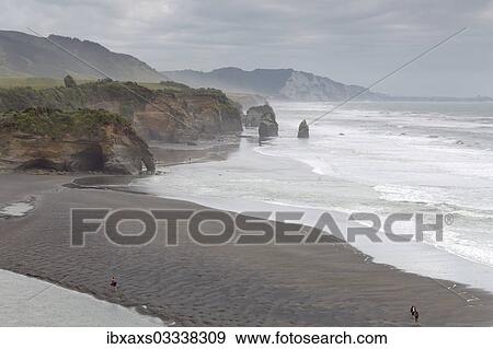 "The Whitecliffs rock formation at low tide, Tongaporutu, Taranaki Region, New Zealand, Oceania" View Large Photo Image Stock Photo - "The Whitecliffs rock formation at low tide, Tongaporutu, Taranaki Region, New Zealand, Oceania". Fotosearch