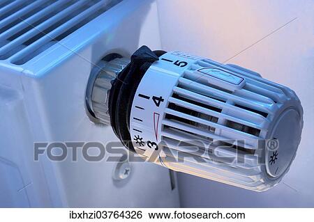 Thermostat of a radiator View Large Photo Image Stock Photograph - Thermostat of a radiator. Fotosearch