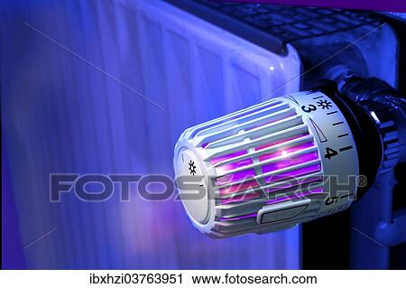 Stock Image - "Thermostat, radiator". Fotosearch