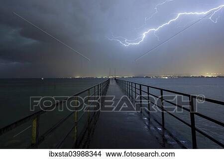 "Thunderstorms in the evening in the summer, Hornle on Lake Constance, Konstanz, Baden-Wurttemberg, Germany, Europe" View Large Photo Image Picture - "Thunderstorms in the evening in the summer, Hornle on Lake Constance, Konstanz, Baden-Wurttemberg, Germany, Europe". Fotosearch