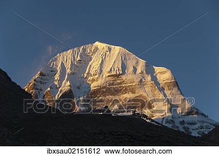 "Tibetan Buddhism, snow-capped sacred Mount Kailash, or Gang Rinpoche, pilgrims trail, Kora, Ngari, Gang-Tise Mountains, Transhimalaja, Himalaja, Western Tibet, Tibet Autonomous Region, People's Republic of China, Asia" View Large Photo Image Stock Image - "Tibetan Buddhism, snow-capped sacred Mount Kailash, or Gang Rinpoche, pilgrims trail, Kora, Ngari, Gang-Tise Mountains, Transhimalaja, Himalaja, Western Tibet, Tibet Autonomous Region, People's Republic of China, Asia". Fotosearch