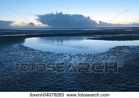 "Tidal channels in the Wadden Sea, Langeoog, East Frisia, Lower Saxony, Germany, Europe" View Large Photo Image Stock Image - "Tidal channels in the Wadden Sea, Langeoog, East Frisia, Lower Saxony, Germany, Europe". Fotosearch