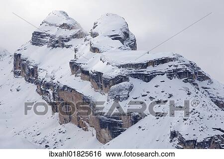 "Tofana di Mezzo in winter, Dolomites, South Tyrol, Italy, Europe" View Large Photo Image Stock Photograph - "Tofana di Mezzo in winter, Dolomites, South Tyrol, Italy, Europe". Fotosearch