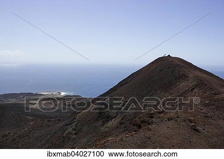"Top of the volcano Teneguia, volcanic landscape, Monumento Natural de Los Volcanes de Teneguia Park, Fuencaliente, La Palma, Canary Islands, Spain, Europe" View Large Photo Image Stock Image - "Top of the volcano Teneguia, volcanic landscape, Monumento Natural de Los Volcanes de Teneguia Park, Fuencaliente, La Palma, Canary Islands, Spain, Europe". Fotosearch
