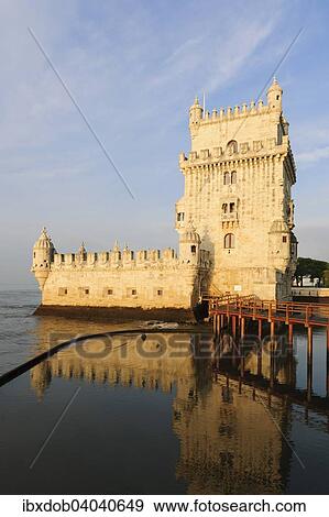 "Torre de Belem or Belem Tower, River Tagus, Lisbon, Portugal, Europe" View Large Photo Image Stock Photo - "Torre de Belem or Belem Tower, River Tagus, Lisbon, Portugal, Europe". Fotosearch