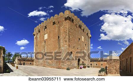 "Torre de Canyamel, sugar cane tower, former defence tower and sanctuary in Capdepera, Majorca, Balearic Islands, Spain, Europe" View Large Photo Image Stock Image - "Torre de Canyamel, sugar cane tower, former defence tower and sanctuary in Capdepera, Majorca, Balearic Islands, Spain, Europe". Fotosearch