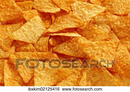 "Tortilla chips, full-frame" View Large Photo Image Stock Photograph - "Tortilla chips, full-frame". Fotosearch