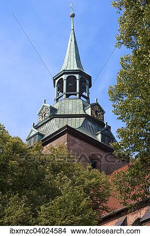 "Tower of St. Michael's Church, Luneburg, Lower Saxony, Germany, Europe" View Large Photo Image Picture - "Tower of St. Michael's Church, Luneburg, Lower Saxony, Germany, Europe". Fotosearch