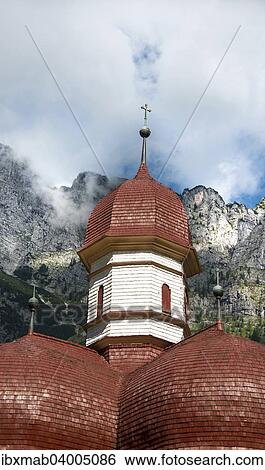 "Towers of St. Bartholoma on lake Konigssee, Berchtesgaden National Park, Berchtesgadener Land, Upper Bavaria, Bavaria, Germany, Europe" View Large Photo Image Stock Photograph - "Towers of St. Bartholoma on lake Konigssee, Berchtesgaden National Park, Berchtesgadener Land, Upper Bavaria, Bavaria, Germany, Europe". Fotosearch