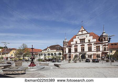 "Town hall on Hauptplatz square, Hartberg, East Styria, Styria, Austria, Europe, PublicGround, Europe" View Large Photo Image Stock Photo - "Town hall on Hauptplatz square, Hartberg, East Styria, Styria, Austria, Europe, PublicGround, Europe". Fotosearch