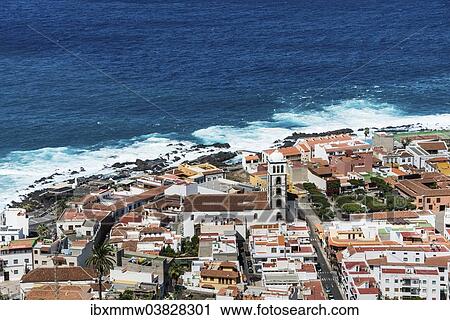 "Town of Garachico, Tenerife, Canary Islands, Spain, Europe" View Large Photo Image Stock Image - "Town of Garachico, Tenerife, Canary Islands, Spain, Europe". Fotosearch
