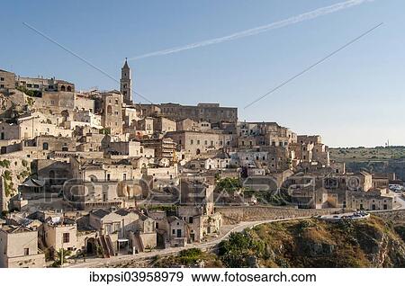 "Town with cave dwellings, Sasso Caveoso, Sassi di Matera, Matera, Basilicata, Italy, Europe" View Large Photo Image Stock Photo - "Town with cave dwellings, Sasso Caveoso, Sassi di Matera, Matera, Basilicata, Italy, Europe". Fotosearch