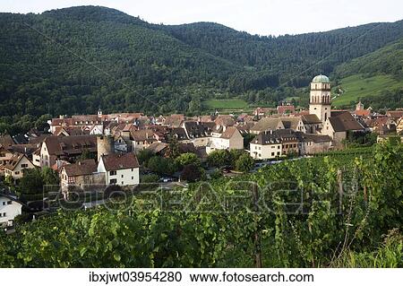 "Townscape in the morning light, Kaysersberg, Haut-Rhin, Alsace, Alsace Wine Route, France, Europe" View Large Photo Image Stock Image - "Townscape in the morning light, Kaysersberg, Haut-Rhin, Alsace, Alsace Wine Route, France, Europe". Fotosearch