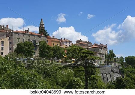 "Townscape, Labin, Istria, Croatia, Europe" View Large Photo Image Stock Photo - "Townscape, Labin, Istria, Croatia, Europe". Fotosearch