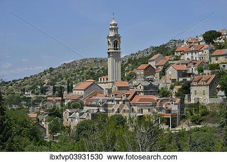 "Townscape, Lozisca, Brac Island, Dalmatia, Croatia, Europe" View Large Photo Image Stock Image - "Townscape, Lozisca, Brac Island, Dalmatia, Croatia, Europe". Fotosearch