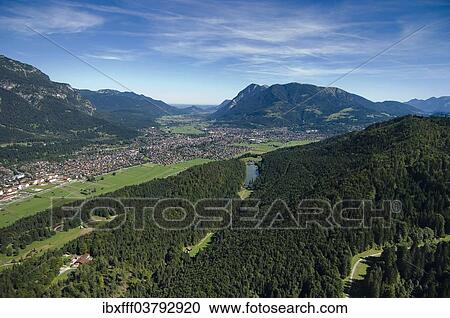 "Townscape of Garmisch, Garmisch-Partenkirchen, Loisachtal, Bavaria, Germany, Europe" View Large Photo Image Stock Image - "Townscape of Garmisch, Garmisch-Partenkirchen, Loisachtal, Bavaria, Germany, Europe". Fotosearch